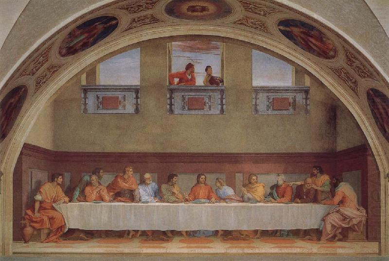 Andrea del Sarto The Last Supper china oil painting image